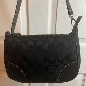 Black Coach Crossbody bag